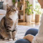 gato fica me olhando