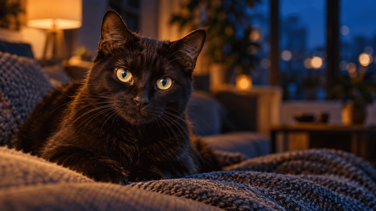 olhos dos gatos brilham