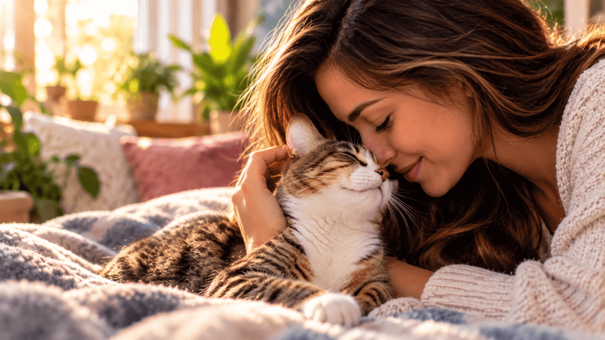 vínculo com seu gato